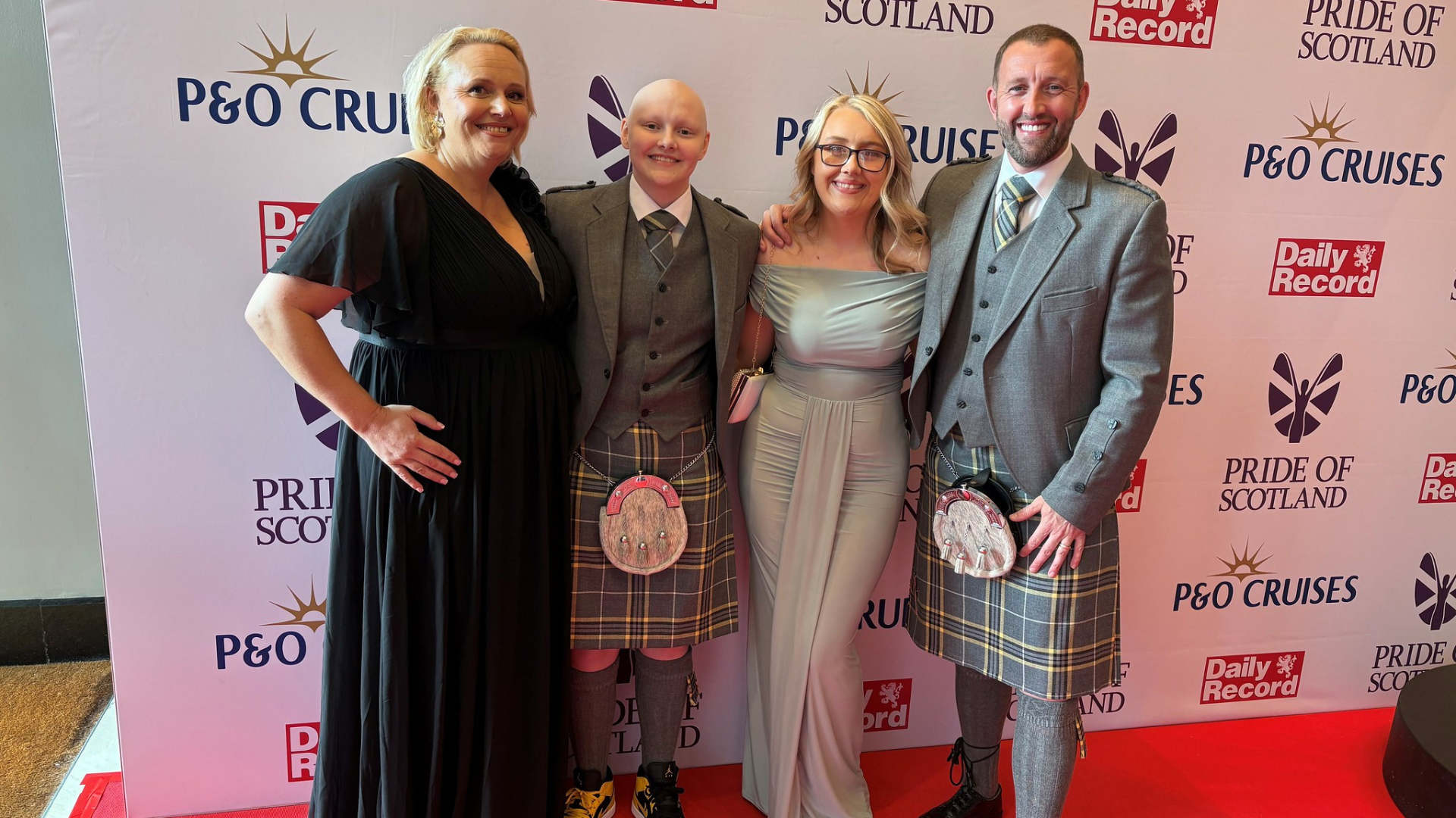 Georgie at Awards Night
