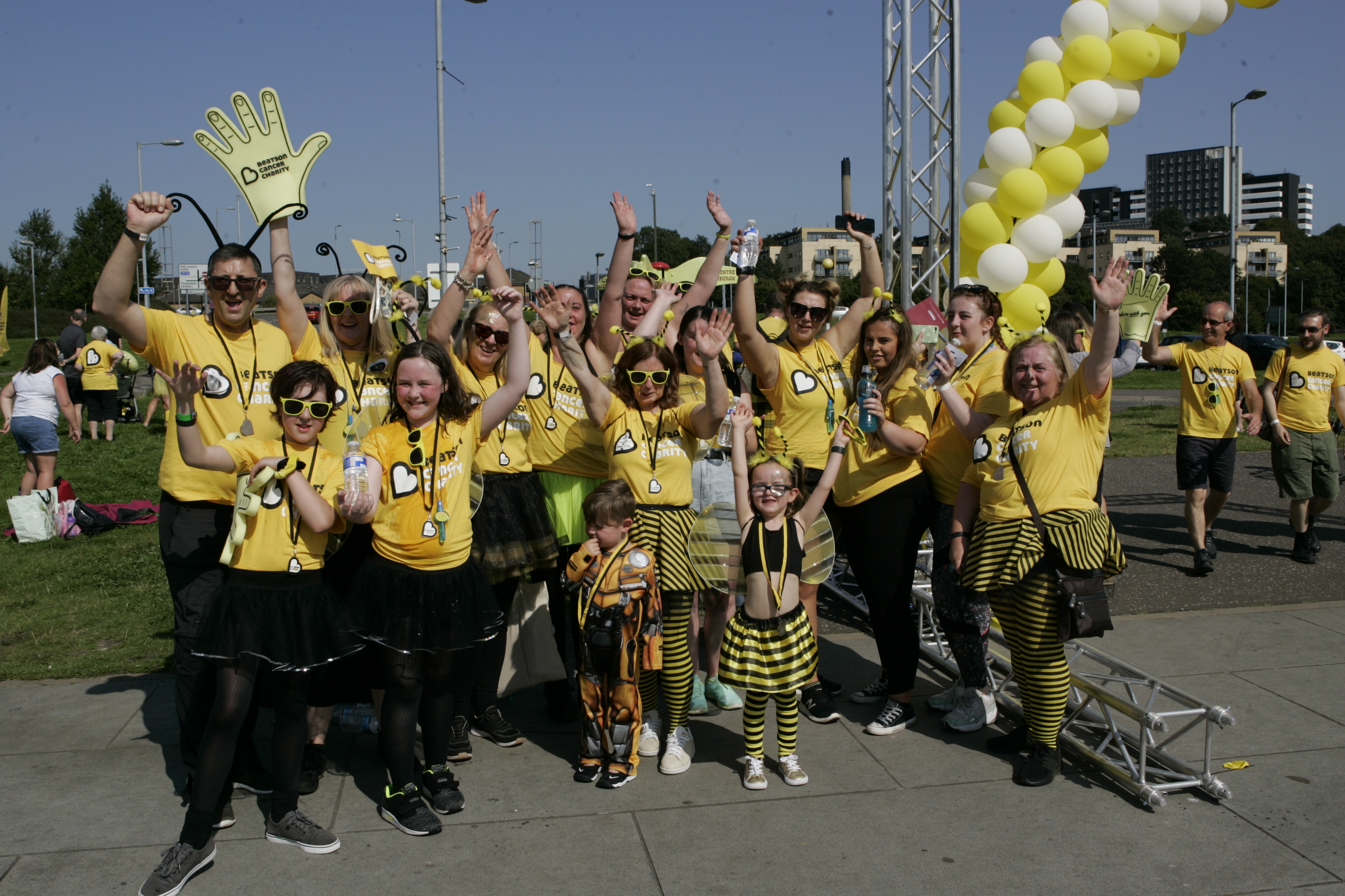 Mitie Team at Off The Beatson Track